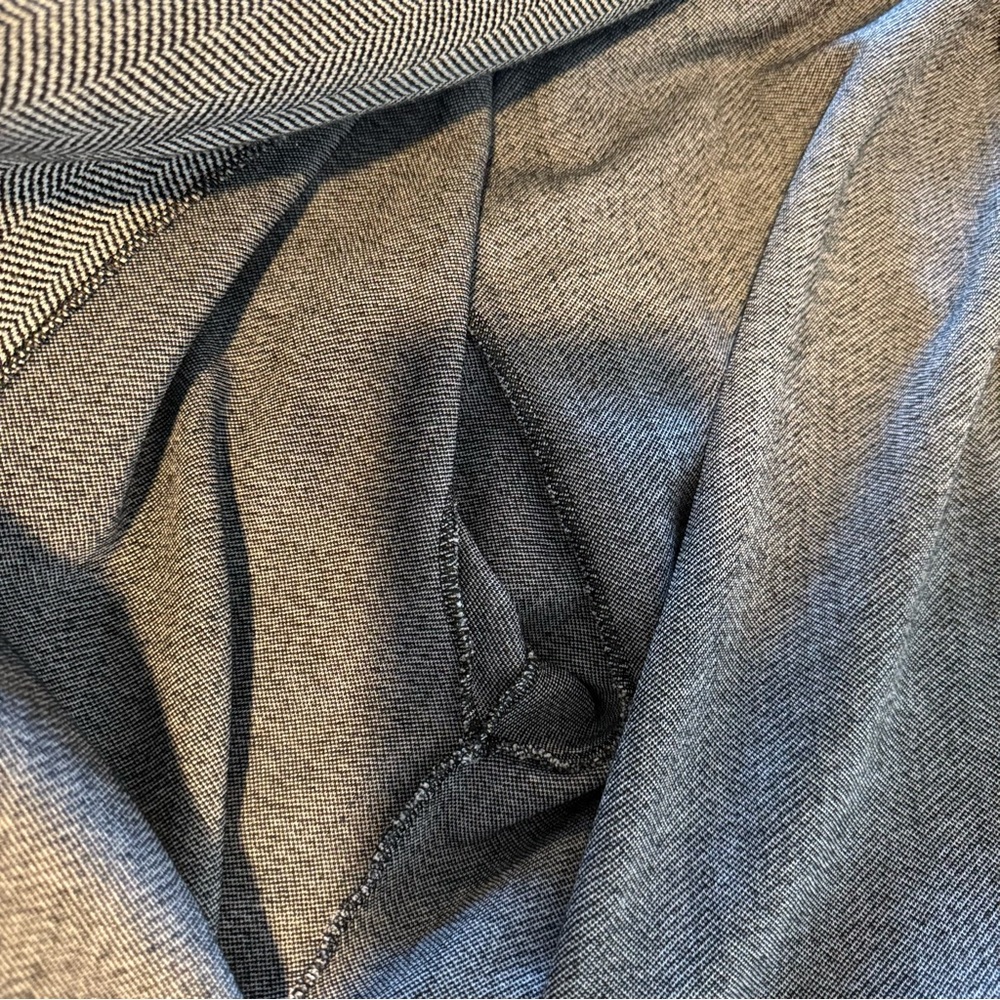 Herringbone Chevron Pattern Sweater Coat Duster Oversized Coatigan Size Large XL - Picture 11 of 12